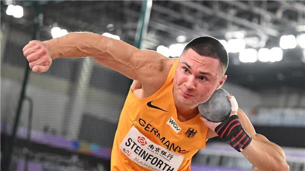 Mehr als 100 Mal über 6 Meter: Duplantis Hallen-Weltmeister Gut auf Kurs im Siebenkampf: Till Steinforth.