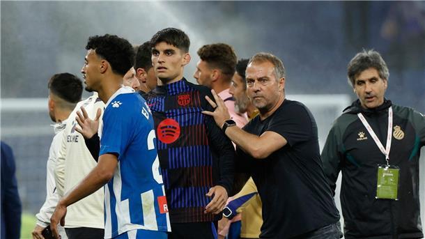 Hansi Flick holte in seinem ersten Jahr in Barcelona gleich den Meistertitel.