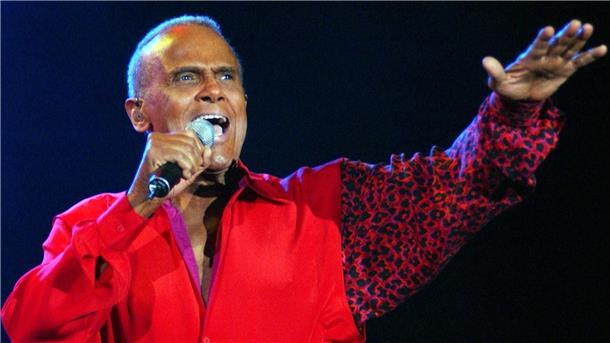 Harry Belafonte beim Auftakt seiner Deutschland-Tournee 2003 in der Frankfurter Festhalle.