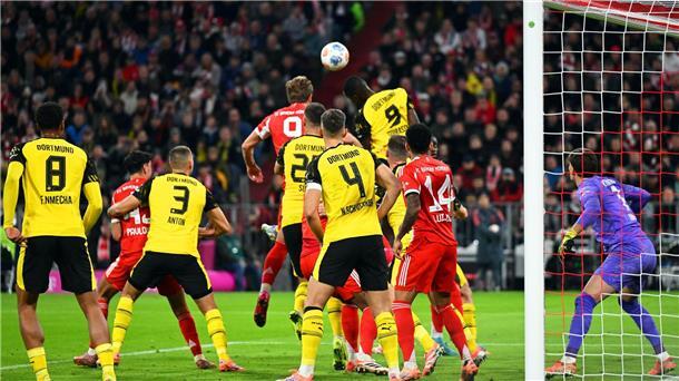 BVB-Coach Kovac schimpft auf Schiri: „Alles zerpfiffen“ Harry Kane trifft für den FC Bayern per Kopf zum 1:0.