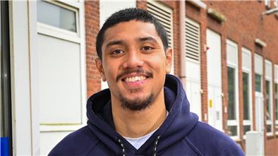 Hat allen Grund zur Freude: Eisbären-Neuzugang Ethan Alvano wird in Kürze zum ersten Mal Vater.