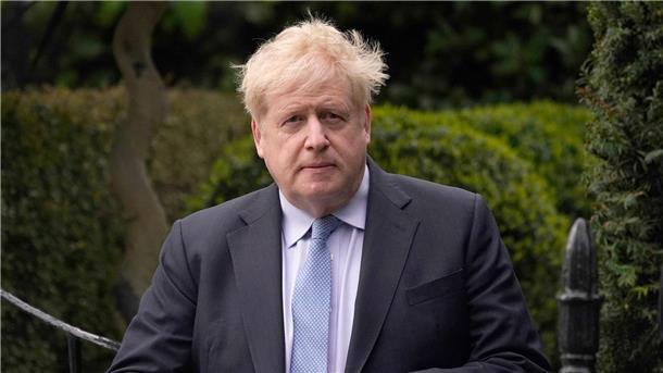 Ausschuss stellt Johnson vernichtendes Zeugnis aus Hatte immer wieder angegeben, es habe keine illegalen Lockdown-Partys in seinem Regierungssitz gegeben: Boris Johnson.