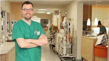 Hauke Otten, kommissarische Pflegeleitung der Intensivstation, freut sich auf den ersten Diako-Experten-Tag.