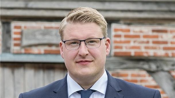Henrik Wärner (CDU), Bürgermeister der Gemeinde Schiffdorf.