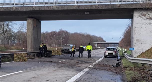 Hier kam es auf der A27 zu dem tödlichen Unfall.