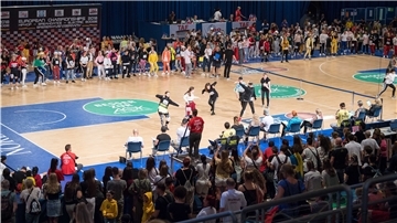 Hip-Hop Europameisterschaft in der Stadthalle Bremerhaven.