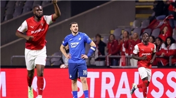Hoffenheim und David Jurasek: machtlos in Braga