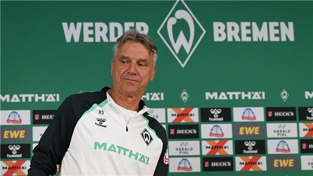 Horst Steffen geht mit Werder Bremen in seine erste Saison im Oberhaus des deutschen Fußballs. 