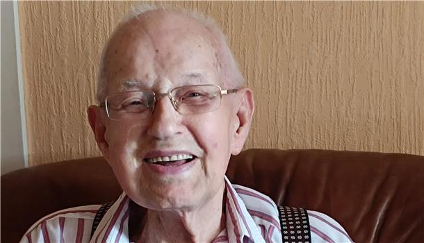 Der hundertjährige Rudi Prehn.