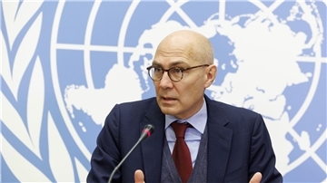 „Ich bin extrem besorgt über die eskalierende Lage zwischen dem Libanon und Israel“, sagt UN-Menschenrechtskommissar Volker Türk (Archivbild).