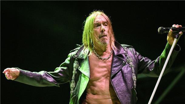 Iggy Pop hat noch mächtig Power.