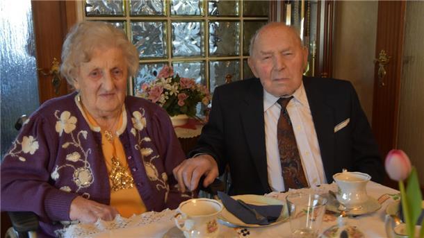 Seit 75 Jahren verheiratet.