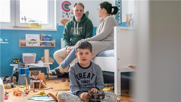 Ihren Traum von Haus und Garten erfüllten sich Jan und Julia Ahlfeld in Langen – und das, obwohl sie sich in der Großstadt sehr wohl fühlten.