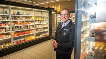 Blick in den 24-Stunden-Supermarkt