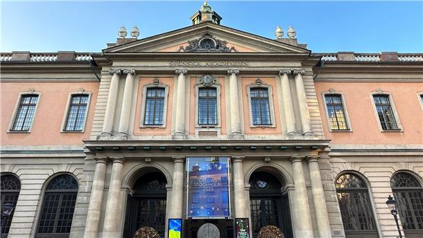 Im ersten Stockwerk dieses Gebäude wird der Literaturnobelpreisträger verkündet. (Archivbild)