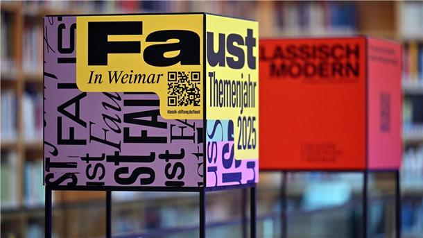 Im Faust-Themenjahr 2025 zieht die Klassik-Stiftung Weimar ein positives Zwischenfazit: Mehr als eine halbe Million Menschen haben die Museen der Stadt bereits besucht. (Archivbild)