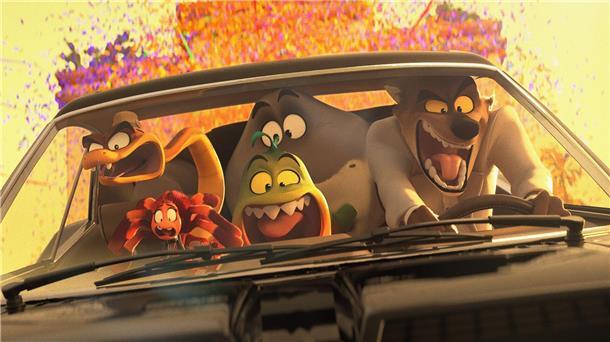 Im Film „Die Gangster Gang 2“ erleben die tierischen Verbrecher um Mr. Wolf ein neues Abenteuer.