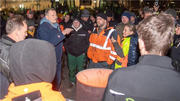 Der CDU-Politiker Claus Seebeck und die Bauernproteste Bauernprotest