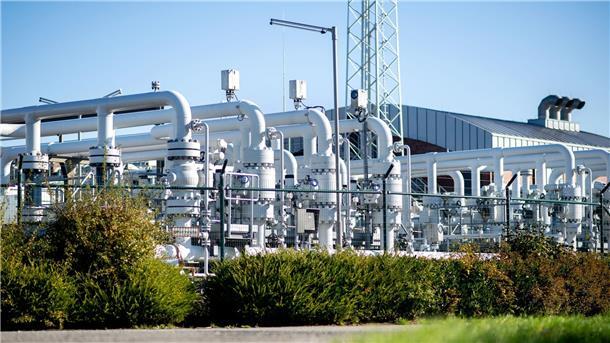 Rückgang bei Gasfüllstand war ein Übertragungsfehler Im niedersächsischen Elsfleth wird Gas gespeichert.