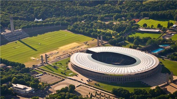 Im Olympiastadion findet am 23. Mai das Endspiel um den DFB-Pokal statt.