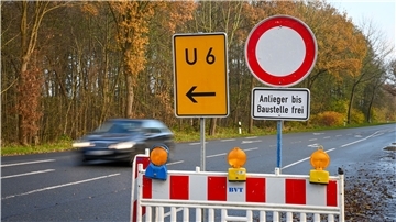 Im südlichen Landkreis machen zahlreiche Umleitungen den Autofahrern zu schaffen. Grund dafür sind die Vollsperrungen auf der K58 und der B71.