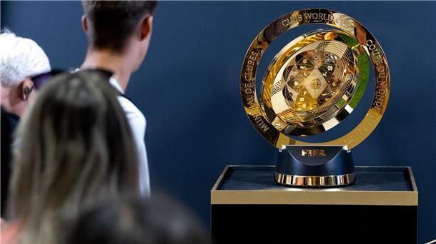 Das Finale der Club-WM als Show-Act mit Trump Im Trump Tower können sich Fans die WM-Trophäe ansehen.
