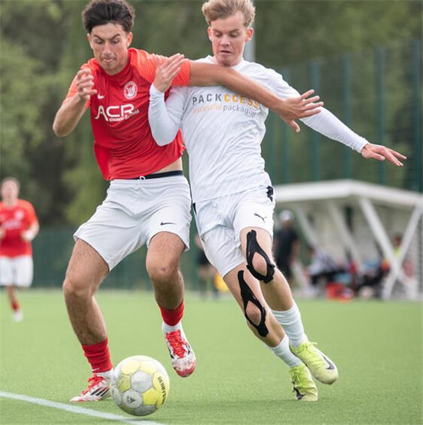 Meister A/O/B/H/Heeslingen gibt sich keine Blöße Im vorletzten Heimspiel feierte der künftige Heeslinger Phillip Wilkens (rechts) sein Comeback nach langer Verletzung.