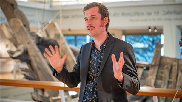 „IMMER WEITER – Die Hanse im Nordatlantik“: Dr. Bart Holterman (Foto) ist Kurator der Ausstellung.  