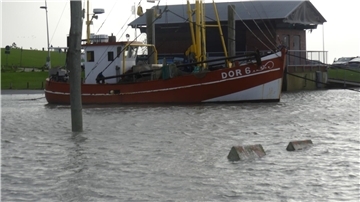 Das sind die „Joshua“-Impressionen von der Wurster Nordseeküste Dorum-Neufeld, Sturmflut, Hochwasser, Überschwemmungen, Küste