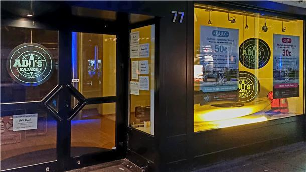 Bremerhaven: Neuer Pop-up-Store in der „Unteren Bürger“ Blick ins Schaufenster.