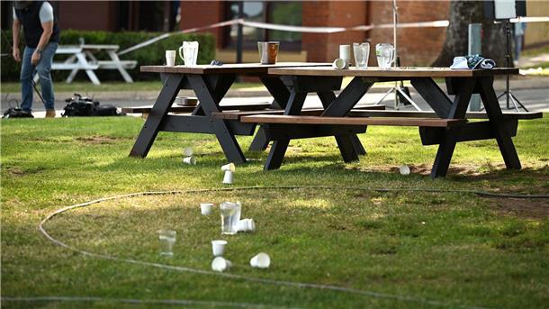 In dem Biergarten der Kleinstadt Daylesford haben fünf Menschen ihr Leben verloren.