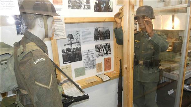 Militärhistorisches Museum in Nordenham beendet Winterpause - Das wird geboten Das Foto zeigt die Ausstellung im Militärhistorischen Museum in Nordenham-Grebswarden.