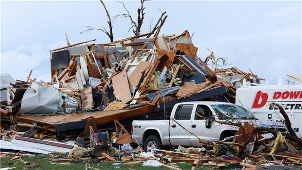 Tornados richten in den USA schwere Schäden an In dem US-Bundesstaat Nebraska haben gleich mehrere Tornados schwere Schäden angerichtet.