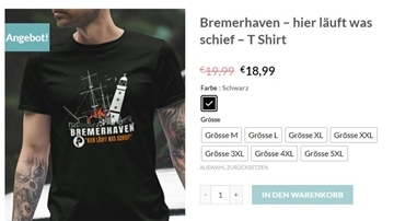 In den sozialen Medien reagieren nicht alle Menschen positiv auf das kreative Kritik-Shirt.