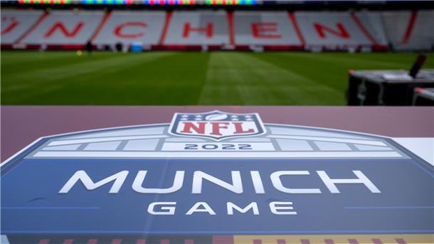 In der Allianz Arena im München findet zum ersten Mal ein Spiel der NFL in Deutschland statt. 