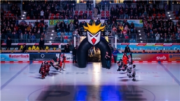 In der Bremerhavener Eisarena wird am Sonntag wieder beste Stimmung herrschen.