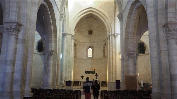 In der evangelischen Erlöserkirche in der Altstadt von Jerusalem warf Bischof Ibrahim Azar in seiner Predigt am Reformationstag Israel einen Völkermord vor. (Archivbild)