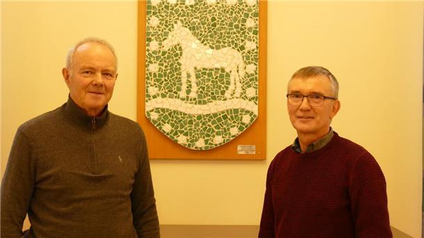 Wilfried Rodiek und Rainer Block sind Schiedspersonen in der Gemeinde Loxstedt