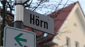 In der Straße Hörn hat sich der Angriff an Heiligabend 2023 ereignet.