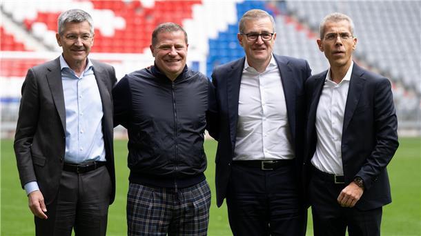 Bayern-Boss nach Eberl-Spekulationen: „Nonsens“ ignorieren In dieser Form ist die Führung des FC Bayern nicht mehr lange zusammen, Michael Diederich (r.) verlässt den Club bald.