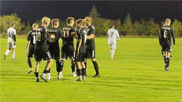 In dieser Partie gegen FC Rüspel/Weertzen im Kreispokalwettbewerb gab es für die Gastmannschaft aus Nordheide sechsmal Grund zum Jubeln.