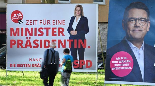In Hessen wird am 8. Oktober gewählt.