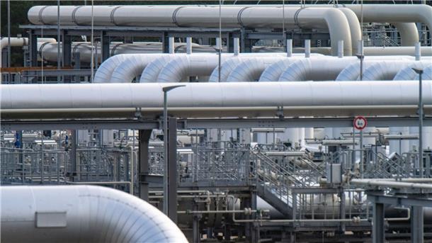 Nord-Stream-Anschlag: Ukrainer wird per Haftbefehl gesucht In Lubmin hätte das über Nord Stream 2 gelieferte russische Gas ankommen sollen. Doch so weit kam es nicht. (Archivbild)