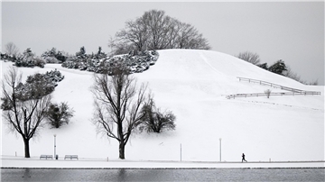 In München liegt Schnee.