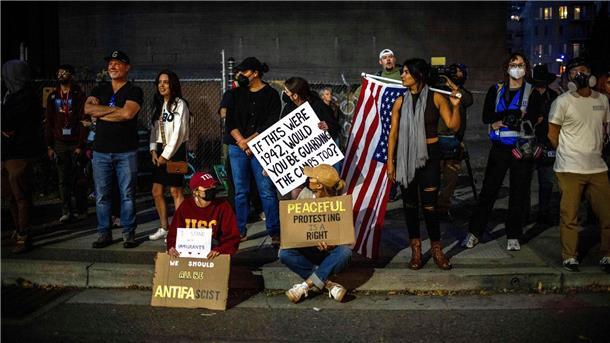 US-Gericht erlaubt Nationalgarde-Entsendung nach Portland In Portland gibt es Proteste vor einer Einrichtung der Einwanderungsbehörde ICE. (Archivbild)