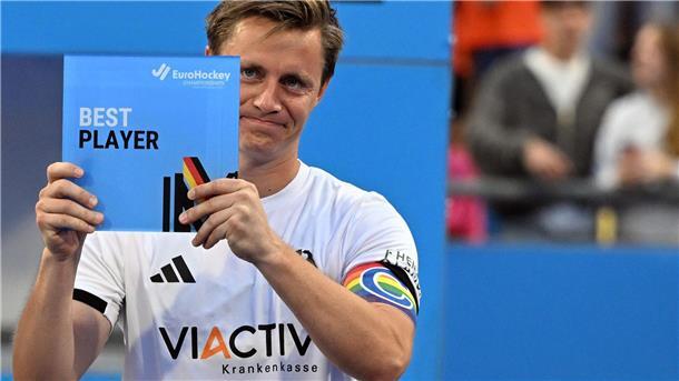 In seinem letzten Turnier wurde Mats Grambusch zum besten Spieler des Turniers gewählt.