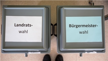 In Thüringen stehen am Sonntag Kommunalwahlen an.
