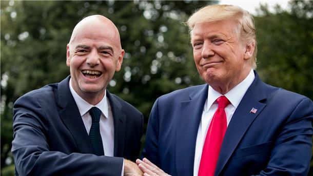Infantino und Trump haben sich bereits mehrmals persönlich getroffen.