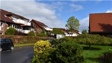 eine Wohnstraße