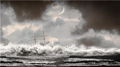 Irgendwo vor Cuxhaven sank die "Gottfried" 1822. Bis heute wurde das Schiff nicht gefunden.